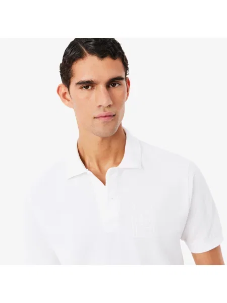 Lacoste Koszulka Polo Classic Fit biała