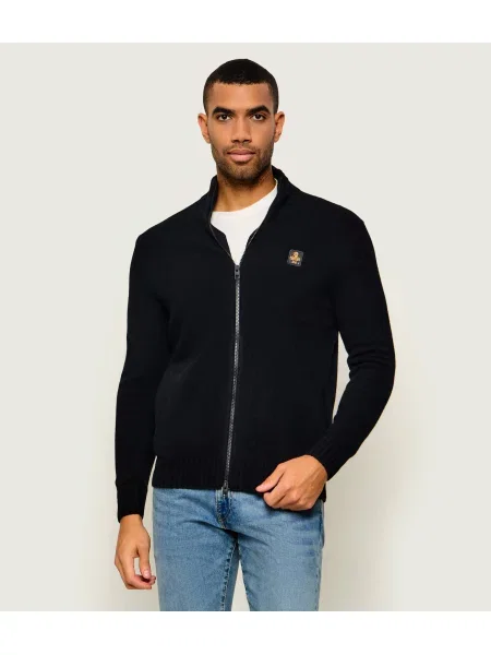 RefrigiWear De lână pulover Spencer negru