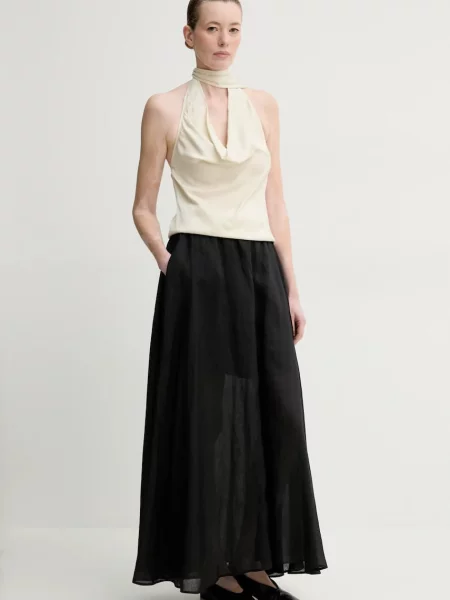 Блузка ISABELLE BLANCHE однотонна бежевий