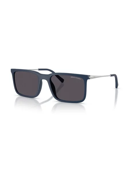 Armani Exchange okulary przeciwsłoneczne niebieskie