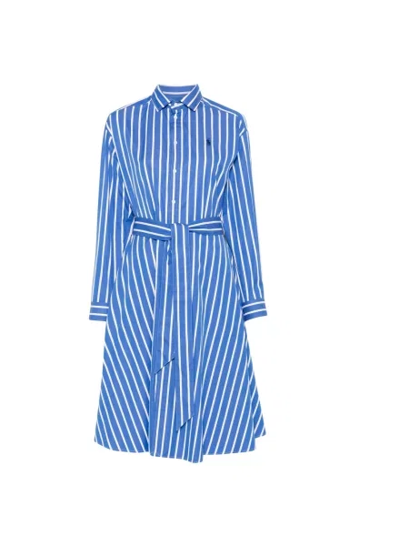 Sukienka koszulowa Polo Ralph Lauren niebieska
