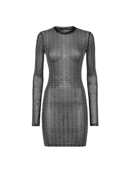Krótka sukienka Philipp Plein czarna