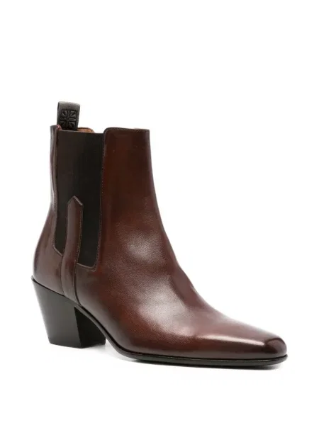 Botine chelsea Pantanetti din piele maro