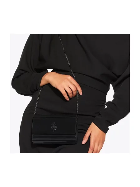 Geantă plic Kurt Geiger London negru