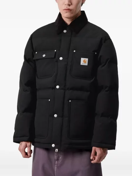 Geacă Carhartt Wip de catifea cord negru