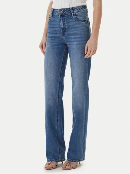 Fracomina Jeans hlače Straight Leg modra