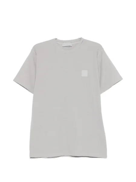 Tricou Stone Island cu decolteu rotund cu strasuri gri