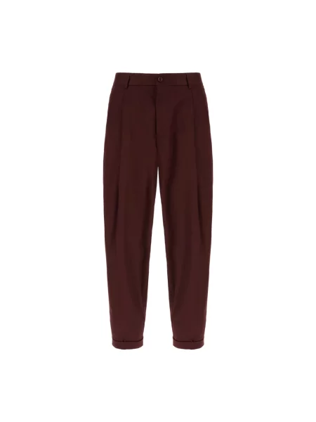 Spodnie Dolce And Gabbana casual brązowe