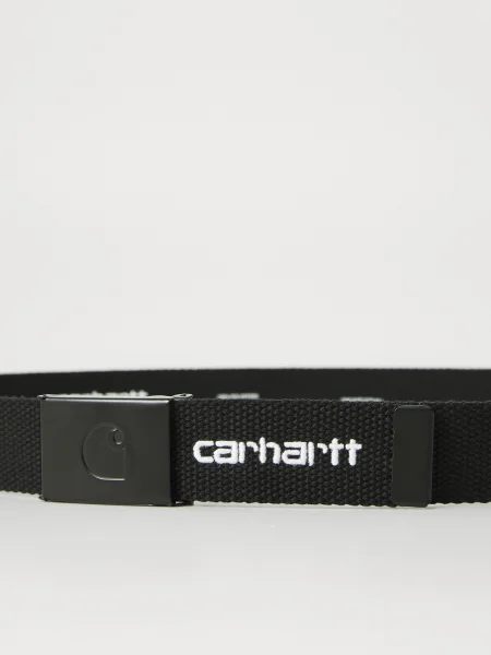 Carhartt WIP C-Logo Belt Tonal Black/ White Universal alb
