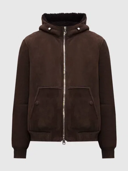 Дублянка з капюшоном Brett Johnson коричнева