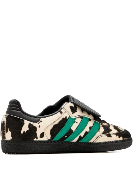 Prugaste tenisice Adidas Adizero s vezicama od brušene kože crna