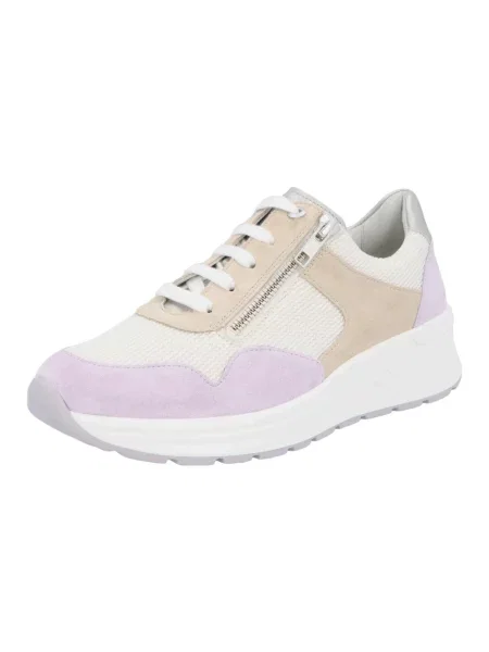 Sneakersy Solidus sznurowane skórzane