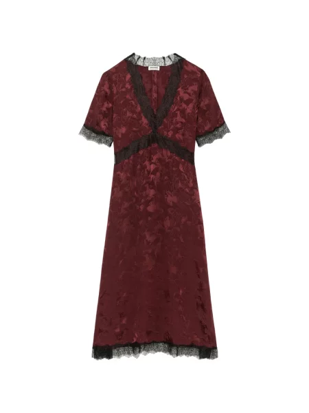 Rochie Zadig&voltaire de mătase roșu