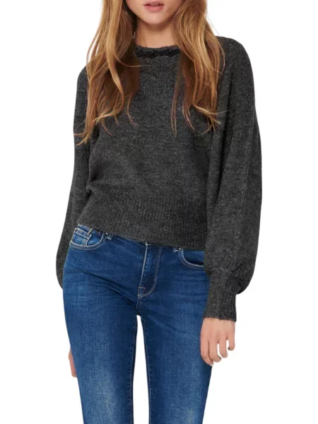 ONLY Pulover ONLELSA amestecat gri