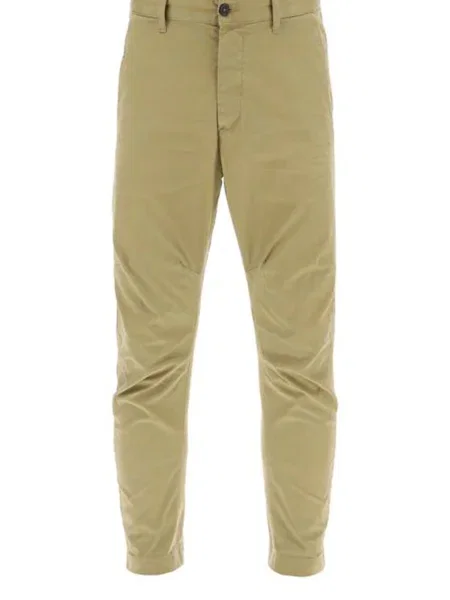 Pantaloni chino Dsquared2 kaki