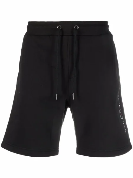 Pantaloni scurți Tommy Hilfiger negru