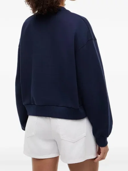 Pulover Tommy Hilfiger cu imagine albastru