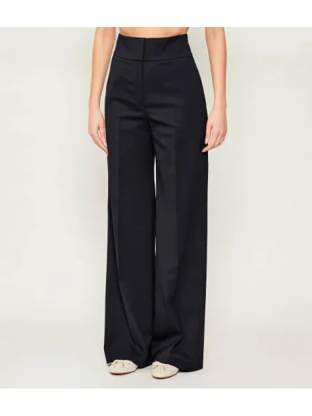HUGO Pantaloni Himia | flare fit cu adaos de lână