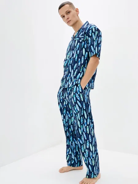 Пижама Cyberjammies из модала голубая
