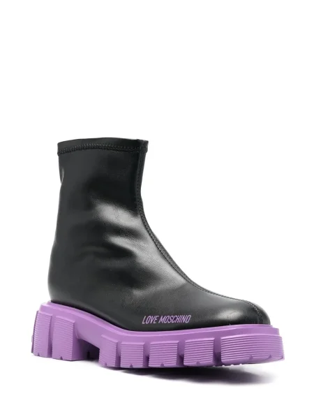 Cizme scurte Love Moschino negru