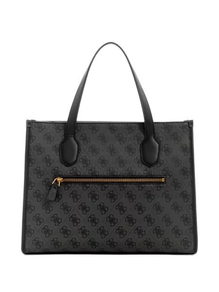 Geantă shopper Guess cu imagine gri