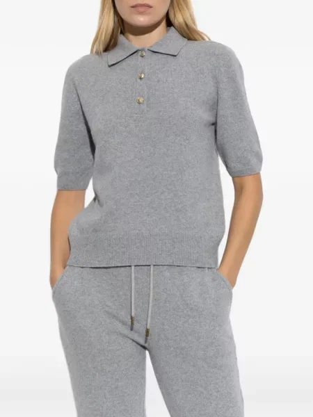 Μάλλινο μικρός polo Balmain γκρι