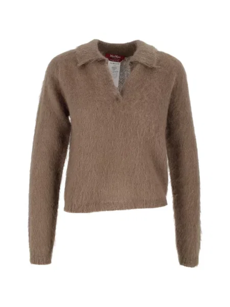 Поло тениска Max Mara зелено