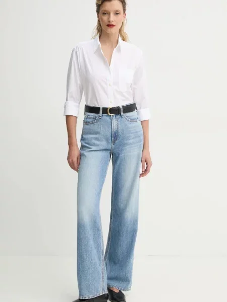 Сорочка Rag & Bone regular класичний комір білий