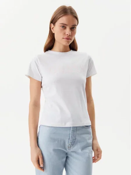 Guess t-shirt KAMELIE biały