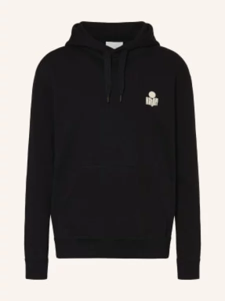 Isabel Marant Mikina S Kapucí Matte černá