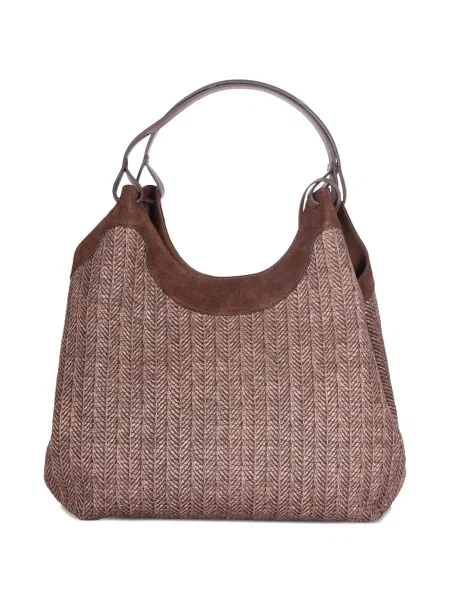 Geanta de piele Gianni Chiarini din piele maro