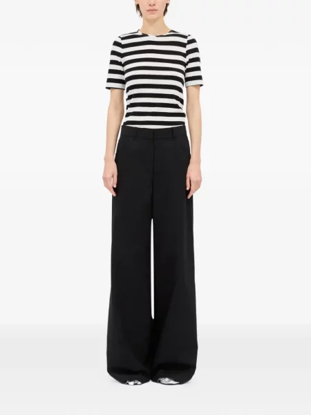 Pantaloni Msgm cu imagine negru