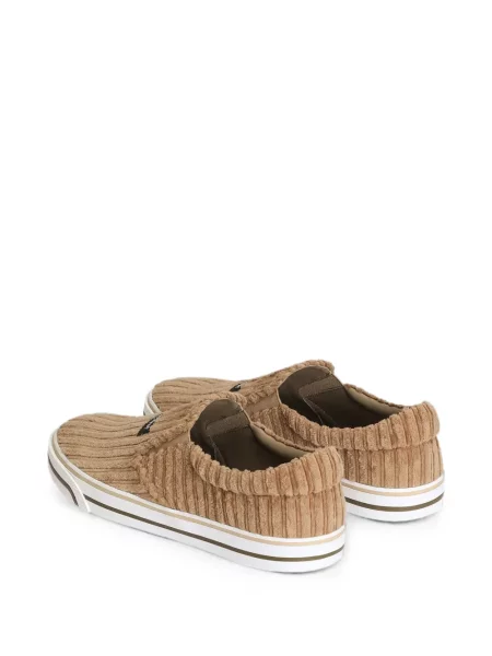 Sneakerși Dolce & Gabbana de catifea cord