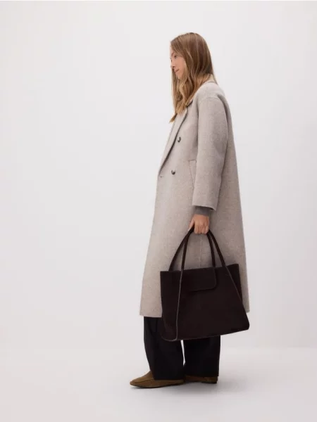 Сумка шопер Reserved коричнева