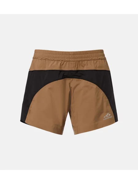 Tafta pantaloni scurți Balenciaga maro