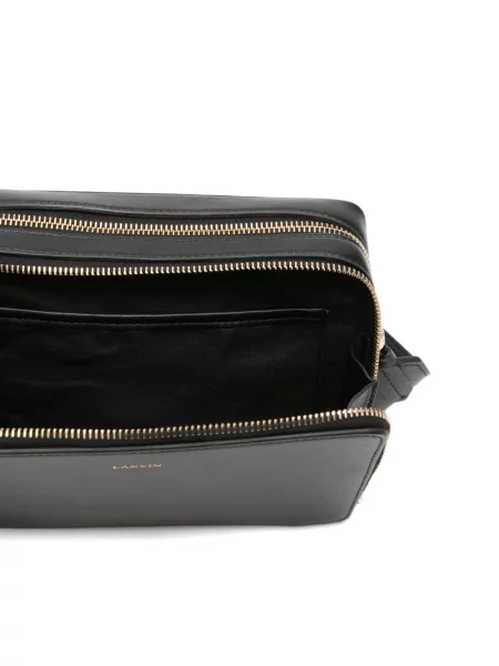 Geantă Lanvin cu imagine negru