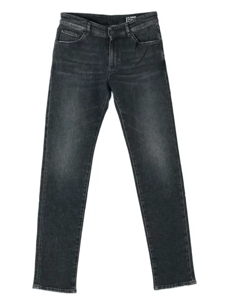 Blugi Pt Torino cu 5 buzunare negru