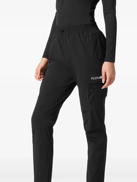 Pantaloni Plein Sport cu imagine negru