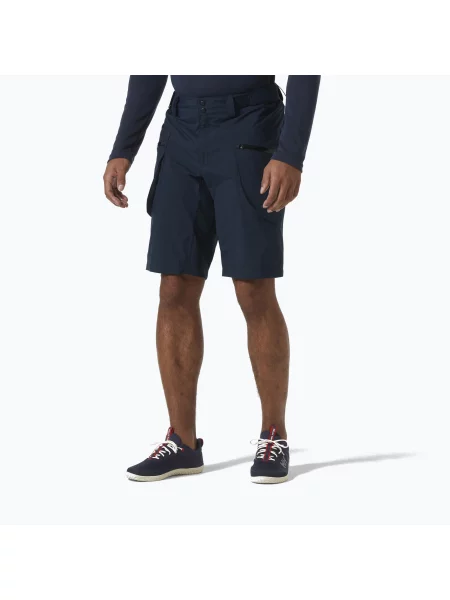 Pantaloni scurți de navigație pentru bărbați Helly Hansen Hp Foil navy albastru închis