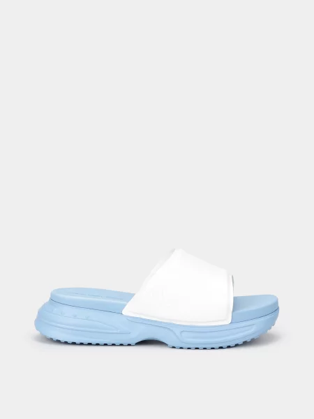 Шлепанцы Calvin Klein чанки голубые