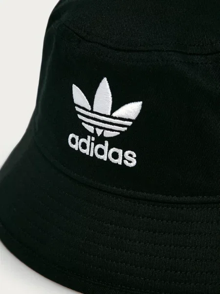 ADIDAS ORIGINALS Klobúk Trefoil / biela čierna