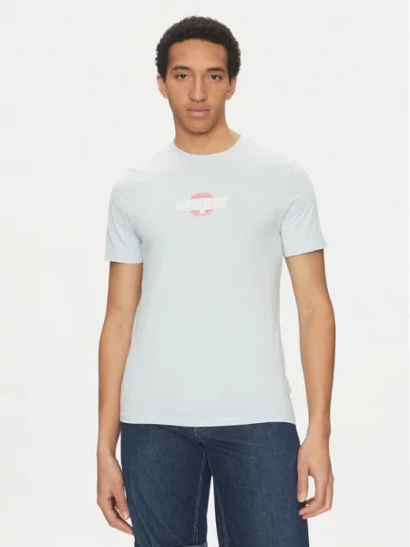 Guess Jeans Футболка Голубий Slim Fit