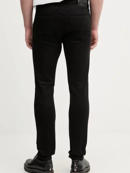 Calvin Klein Jeans jeansy slim fit czarne