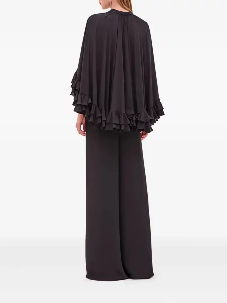 Palaidinė Alexis su raukiniais juoda