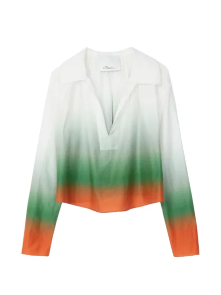 Lung bluză 3.1 Phillip Lim alb