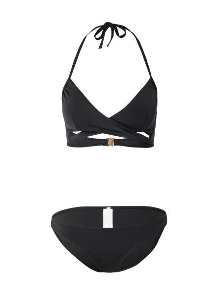 ABOUT YOU Costum de baie două piese Lotti' negru