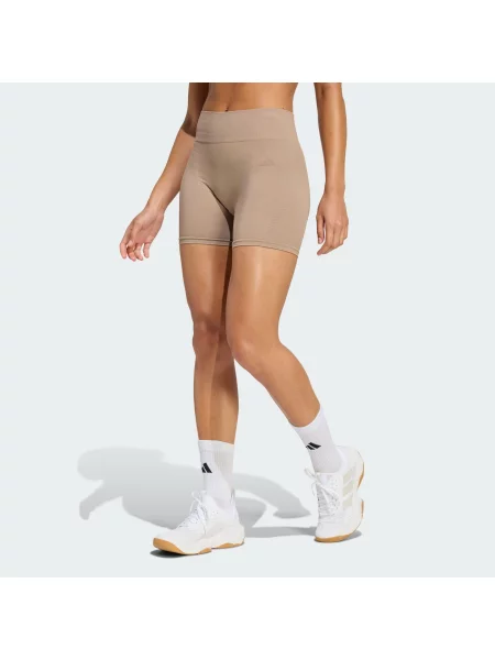 Legginsy Workout Essentials 4 inch brązowe