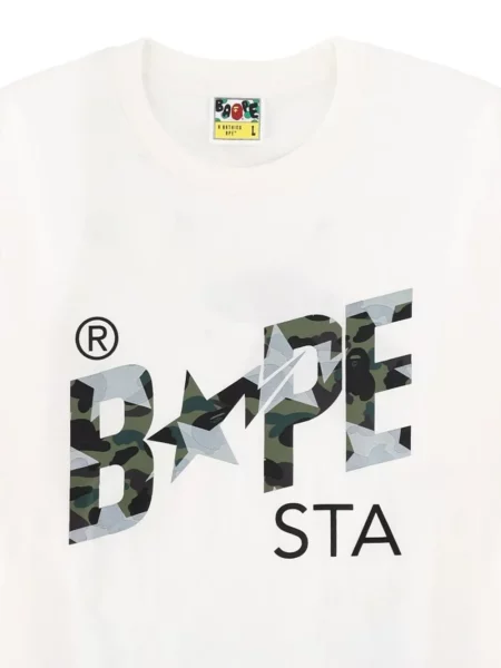 Póló A Bathing Ape® fehér