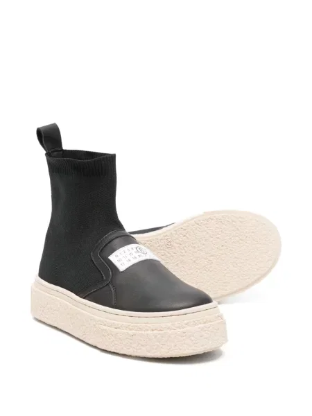 Botki dziecięce Mm6 Maison Margiela czarne