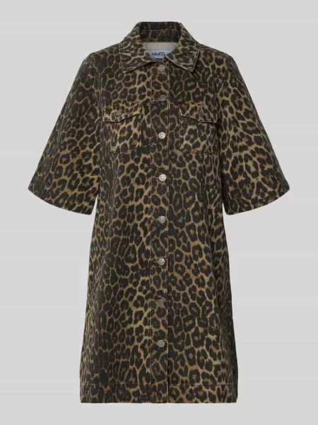 Sukienka dżinsowa w stylu allover model Mira' Mbym